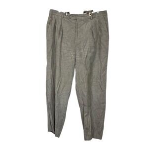 Linea Naturale Made In Italy Water‎ Resistant Mens 36 Slacks w/Suspenders